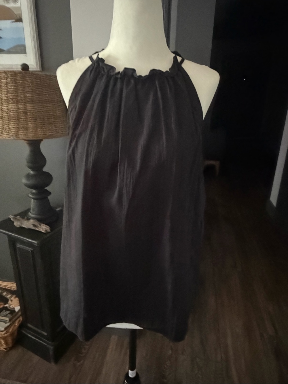 GAP Black Halter Neck Camisole